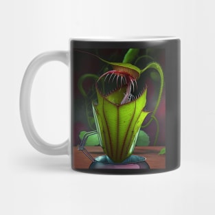 Funny Graphic Pitcher Plant Art Cool Nepenthes Carnivores Gift Mug